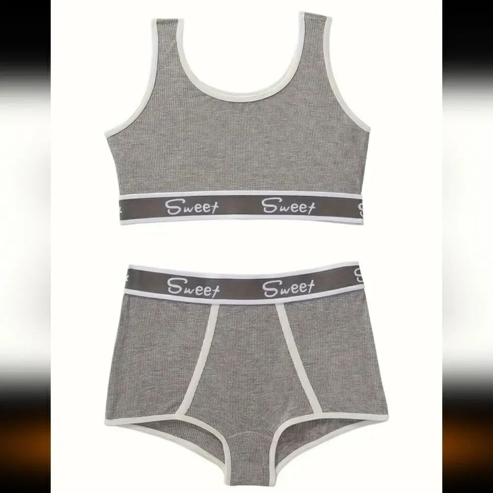 Solid Sports pushup lingerie set